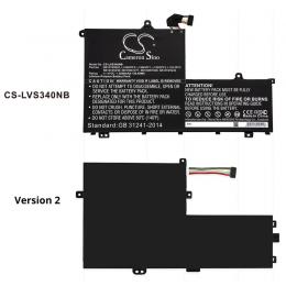Baterie pro Lenovo IdeaPad S340 5B10T09093 3200mAh