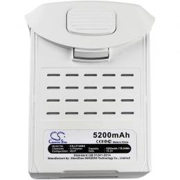 Baterie DJI Phantom 4 Pro s kapacitou 5200 mAh