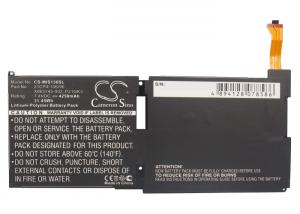 Baterie Microsoft Surface P21GK3 s kapacitou 4250 mAh