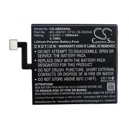 Baterie pro Kindle Paperwhite 4 2018 58-000271 1500mAh