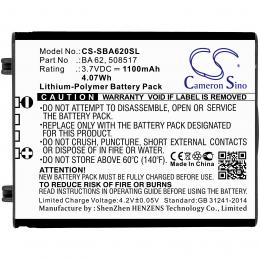 Baterie Sennheiser SK 6212 508517 1100 mAh