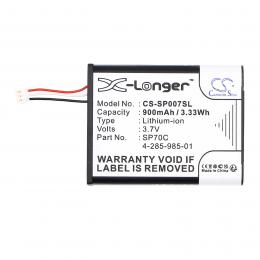 Baterie pro Sony PSP E1000 SP70C 900mAh 3,7V
