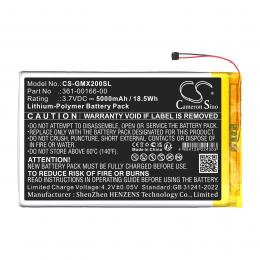 Baterie pro Garmin Zumo XT2 361-00166-00 5000 mAh