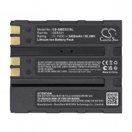Baterie Leica CS20 GEB331 s kapacitou 3450 mAh
