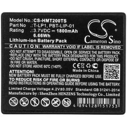 Baterie HME Tempest 2,4 GHz TMA-BAT-02 s kapacitou 1800 mAh