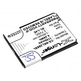 Baterie Nokia 2660 Flip 4G BL-L4E 1150 mAh