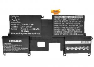 Baterie pro Sony VAIO Pro 11 VGP-BPS37 s kapacitou 4120 mAh