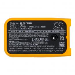 Baterie Fluke 6XG45 RBP5 s kapacitou 6700 mAh