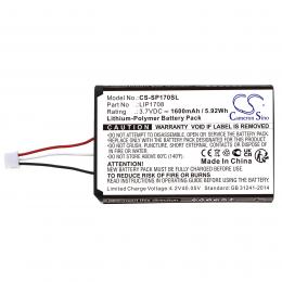Baterie Sony CFI-1015A LIP1708 s kapacitou 1600 mAh