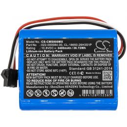 Baterie Comen Star 8000 022-000084-00 3400 mAh