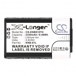 Baterie Kenwood NX-P500 KNB-81L 2350 mAh