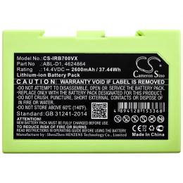 Baterie iRobot Roomba e5 ABL-D1 s kapacitou 2600 mAh