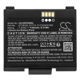 Baterie Epson TMP20 OT-BY20 1150 mAh