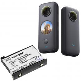 Baterie pro Insta360 One X2 CINOSBT s kapacitou 1700 mAh