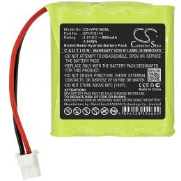 Baterie Velleman HPS140 BPHPS140 800 mAh