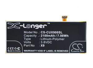 Baterie Cubotu X9 s kapacitou 2100 mAh