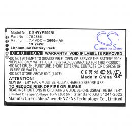 Baterie Wiseasy N6 752886 2600 mAh