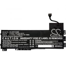 Baterie pro HP ZBook 15 G3 808398-2B2 7700 mAh