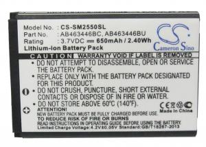 Baterie Samsung GT-E2520 AB463446BC 650mAh