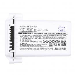 Baterie Bissell pro odstraňování skvrn od domácích mazlíčků 1629257 2000mAh