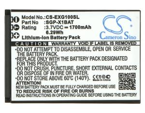 Baterie Evolveo StrongPhone X1 SGP-X1BAT s kapacitou 1700 mAh