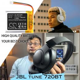 Baterie JBL Tune 720BT VDL 702332 s kapacitou 800 mAh