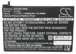 Baterie Apple A1490 A1489 6400 mAh