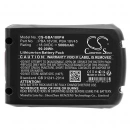 Baterie Gardena TCS 20 PBA 18V36 5000mAh
