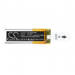 Baterie Gilson F81052 PIPETMAN F807007 400mAh