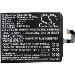 Baterie Xiaomi Note 3 BM3A 3000 mAh