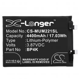 Baterie Xiaomi Note 12 Pro BP4K s kapacitou 4400 mAh
