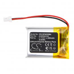 Baterie Opticon 15101 AHB582025 250mAh