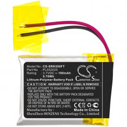 Baterie Shark 550R PL552025 190mAh