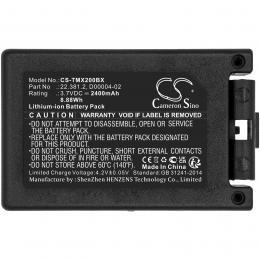 Baterie pro Teleradio TG-TXMNL 22.381.2 2400mAh