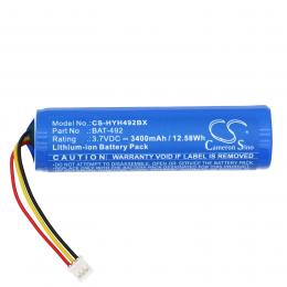 Baterie Honeywell HH492 BAT-492 s kapacitou 3400 mAh