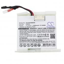 Baterie Shark LV800 XB800 s kapacitou 2000 mAh