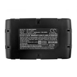 Baterie Milwaukee V28 M28BX 6000mAh