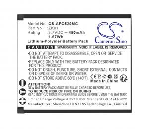 Baterie AgfaPhoto Realishot DC5200 ZK01 450mAh