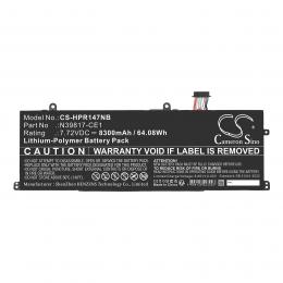 Baterie pro HP Book Pro 16 N39817-2C1 s kapacitou 8300 mAh