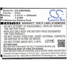 Baterie Cubotu S350 s kapacitou 1950 mAh