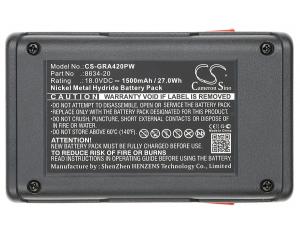 Baterie Gardena SmallCut 300 8834-20 1500 mAh