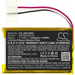 Baterie JBL Free X GSP803450 01 1350mAh 3,7V