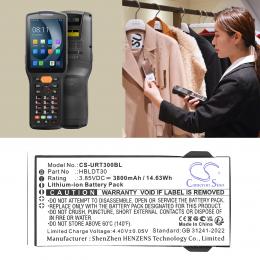 Baterie Urovo DT30 HBLDT30 s kapacitou 3800 mAh