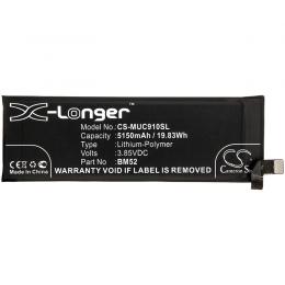 Baterie Xiaomi Mi CC9e Pro BM52 s kapacitou 5150 mAh