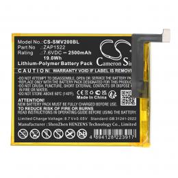 Baterie Sunmi T5930 ZAP1522 s kapacitou 2500 mAh
