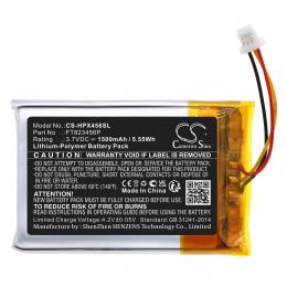 Baterie SteelSeries Arctis 9 FT823456P s kapacitou 1500 mAh