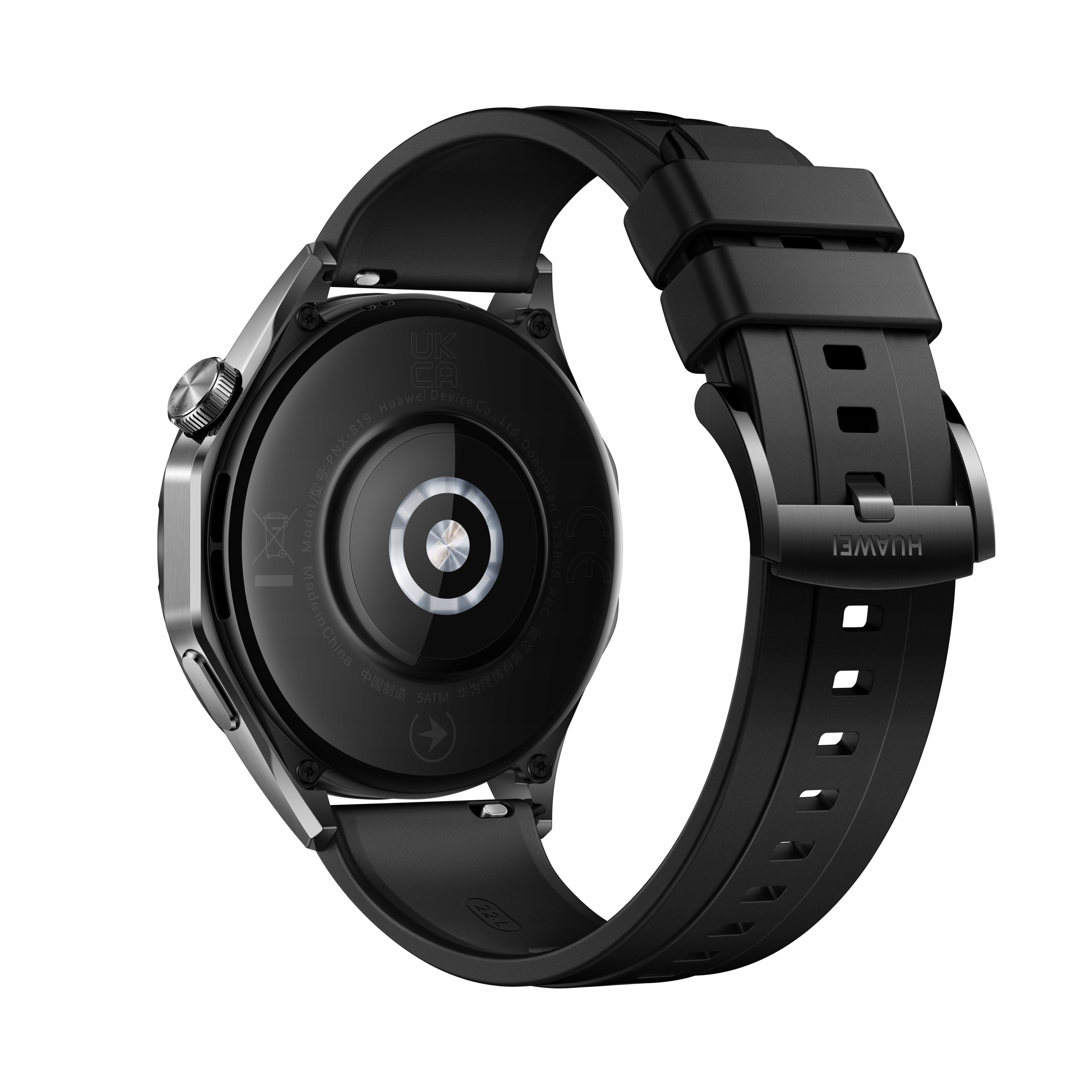 HUAWEI WATCH GT 4 ブラック SMARTWATCH HUAWEI WATCH GT 4 ACTIVE 46mm CZARNY AMOLED GPS