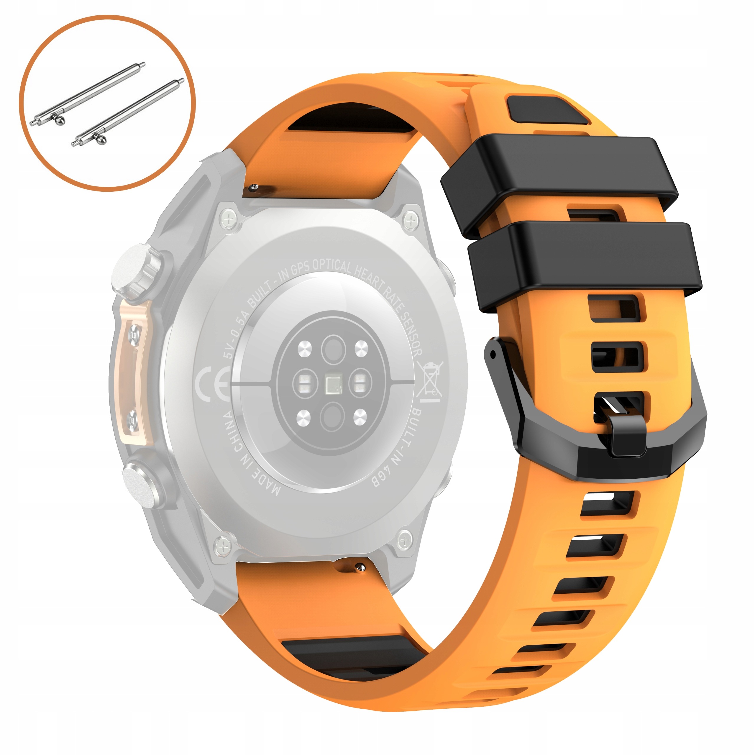Pasek silikonowy 22 mm do Huawei Watch i Proventus Smart Watch