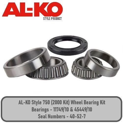 Trailer Hub Bearings Kits L68149 L44649 For 3500 Lbs Axle - 22042K - Foto 4