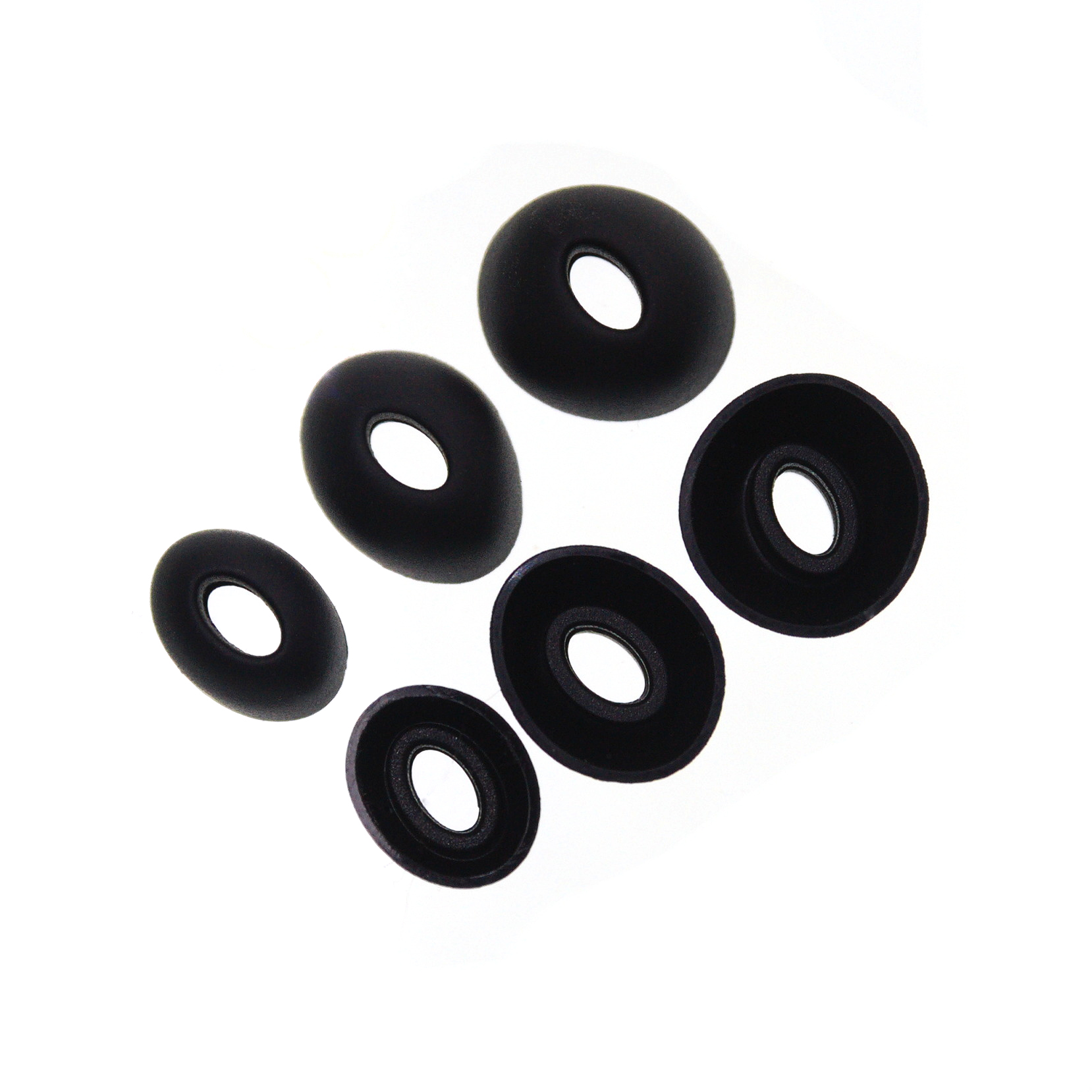 gumki owalne do Edifier / Xiaomi Redmi czarne